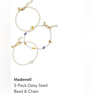 Madewell NWOT Bracelets